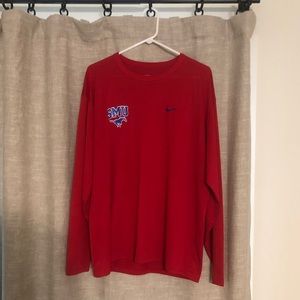 SMU Nike dry-fit long sleeve